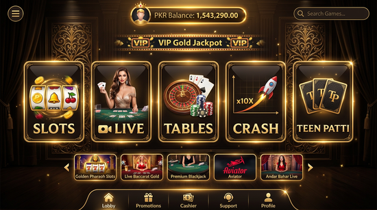 Main screen of seven game casino page for PK players - 4